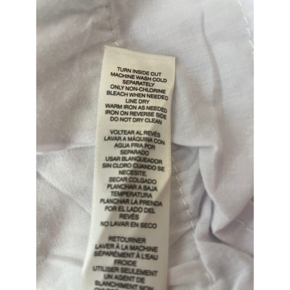 Chicos Pants Womens Size 1.5 (10) White Gold Art Deco Print Embellished Cropped - Picture 6 of 13